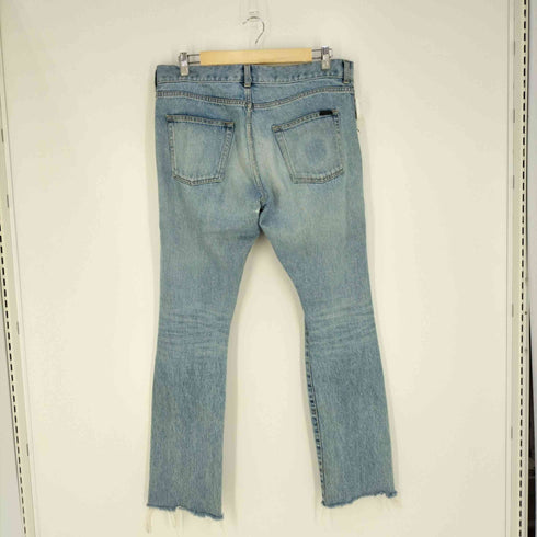 サンローランパリ SAINT LAURENT PARIS 20SS アンソニー期 スリムローウエスト 5ポケット ボタンフライ ストレートデニムパンツ メンズ 33