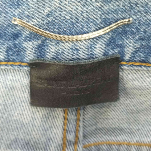 サンローランパリ SAINT LAURENT PARIS 20SS アンソニー期 スリムローウエスト 5ポケット ボタンフライ ストレートデニムパンツ メンズ 33