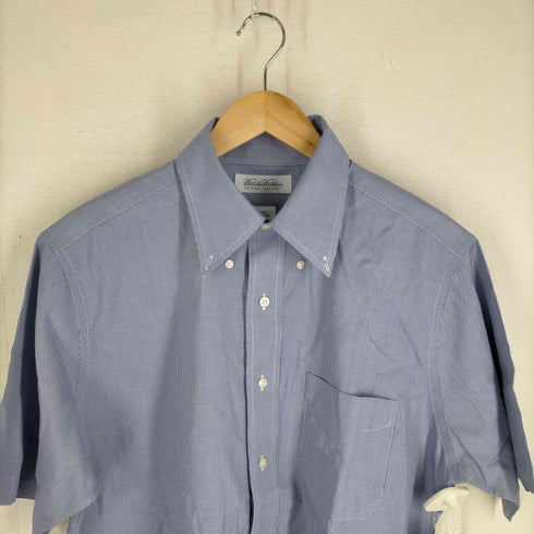 ブルックスブラザーズ BROOKS BROTHERS ノンアイロン チェック柄半袖シャツ メンズ 15-1/2