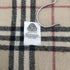 バーバリーロンドン BURBERRY LONDON ロゴ刺繍 ノバチェック ウールマフラー メンズ