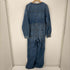 ウラ ジョンソン ulla johnson パネルデザイン デニムジャンプスーツ レディース M