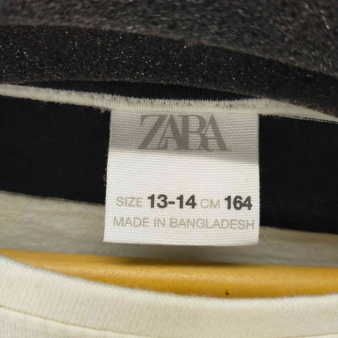 ザラ ZARA クロップドボーダーS/Sカットソー レディース 14