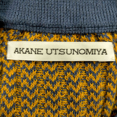 アカネウツノミヤ AKANE UTSUNOMIYA リブニットカットソー レディース FREE
