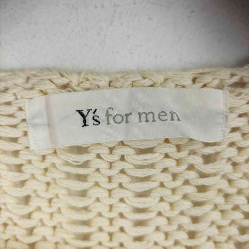 ワイズフォーメン Ys for men コットンベスト メンズ