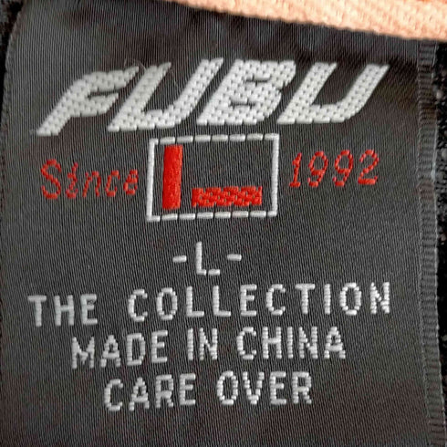 フブ FUBU 90-00s ゲームシャツ フットボールシャツ メンズ import:L