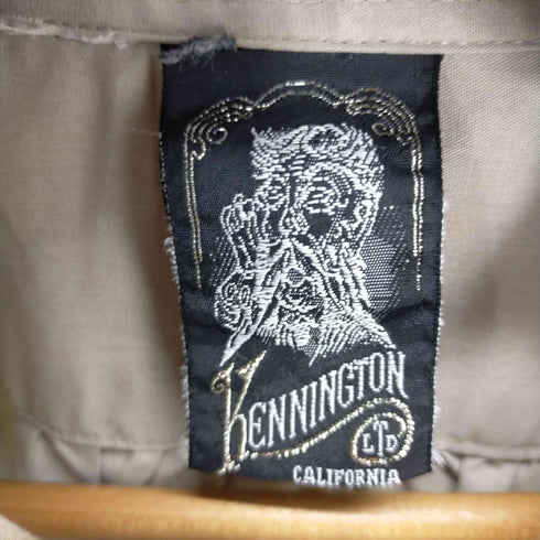- kennington ハーフボタン長袖シャツ レディース