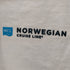 スピリットジャージ SPIRIT JERSEY フロントレースアップ Norwegian Epic White Long Sleeve Shirt メンズ JPN:M