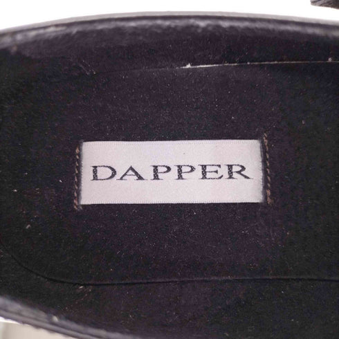 ダッパーズ Dapper's モンクストラップ レザーシューズ メンズ JPN:S