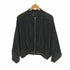 ザラ ZARA ドルマン スリーブ サテン シアー MA-1 フライト ボンバー ジャケット レディース import:M