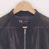 ザラ ZARA ドルマン スリーブ サテン シアー MA-1 フライト ボンバー ジャケット レディース import:M