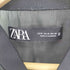 ザラ ZARA ドルマン スリーブ サテン シアー MA-1 フライト ボンバー ジャケット レディース import:M