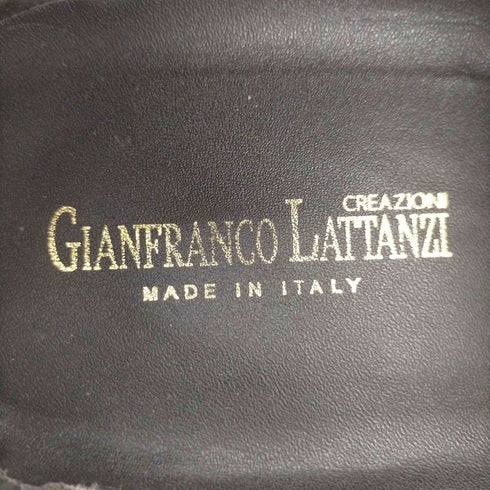 ジャンフランコ ラッタンツィ gianfranco lattanzi イタリア製 スウェード ストレートチップ 外羽根 レザーシューズ メンズ 44