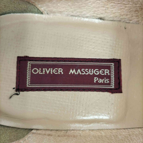 フルギ olivier massuger レースアップレザーシューズ レディース 24 1/2