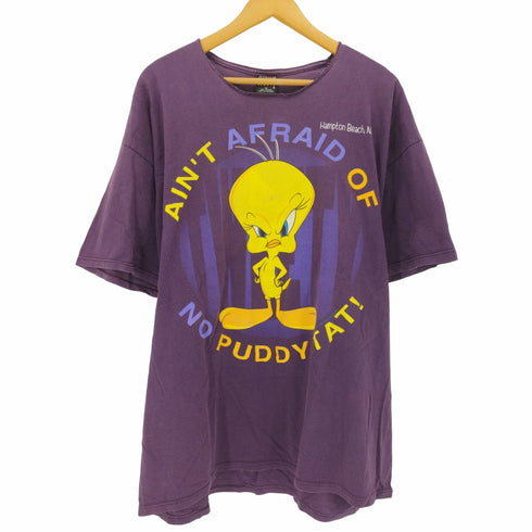 SHERRYS BEST 80-90s USA製 キャラクタープリント S/S Tシャツ レディース 2X
