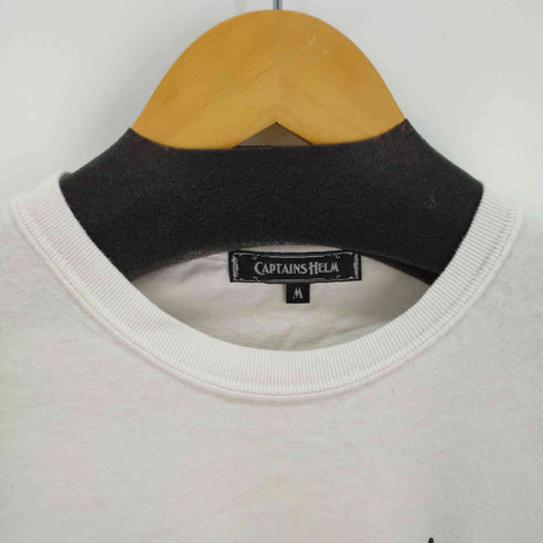キャプテンズヘルム Captains Helm プリント S/S TEE メンズ import:M