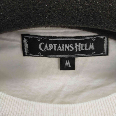 キャプテンズヘルム Captains Helm プリント S/S TEE メンズ import:M