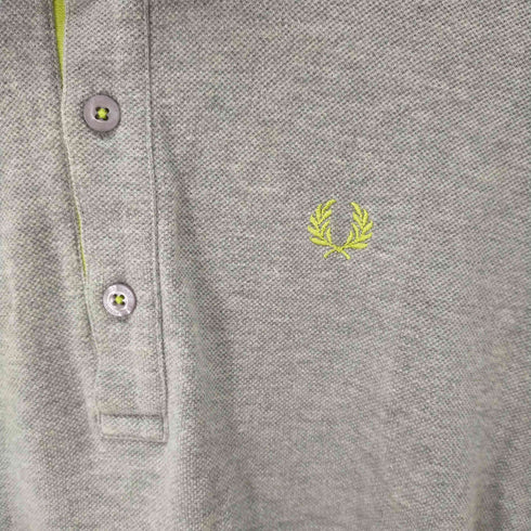 フレッドペリー FRED PERRY ロゴ刺繍半袖ポロシャツ メンズ JPN:M
