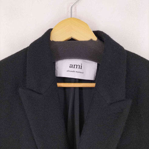 アミアレクサンドルマテュッシ AMI ALEXANDRE MATTIUSSI ウールチェスターコート メンズ EUR:48