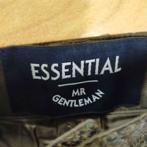 ミスタージェントルマン MR.GENTLEMAN ヘリンボーンウールショーツ メンズ JPN:L