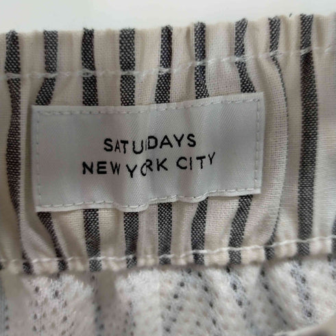サタデーズニューヨークシティ Saturdays New York City ストライプショーツ メンズ JPN:S