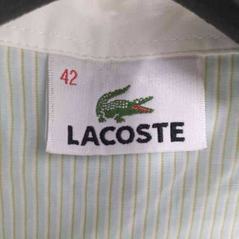 ラコステ LACOSTE ストライプ L/Sシャツ レディース 42