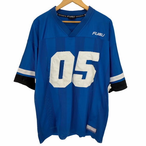 フブ FUBU 90s 韓国製 ゲームシャツ フットボールシャツ メンズ import:L