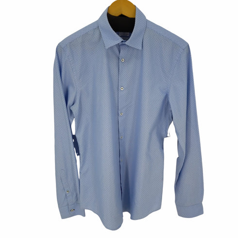 ザラ ZARA ドットシャツ メンズ import:M