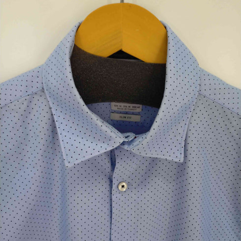 ザラ ZARA ドットシャツ メンズ import:M