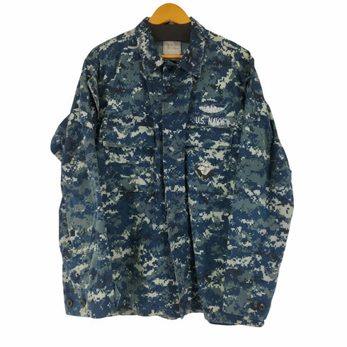ユーエスネイビー US NAVY NWUデジタルカモジャケット メンズ L-L