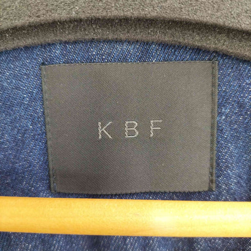 ケイビーエフ KBF デニムノーカラーコート レディース ONE SIZE