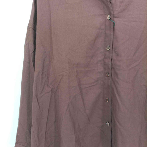マウジー moussy OVERSIZED LIGHT SHIRT オーバーサイズ ライト シャツ レディース FREE