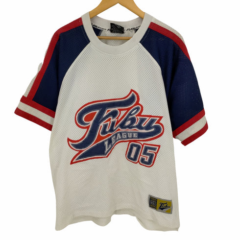 フブ FUBU 90-00s ゲームシャツ フットボールシャツ メンズ import:L