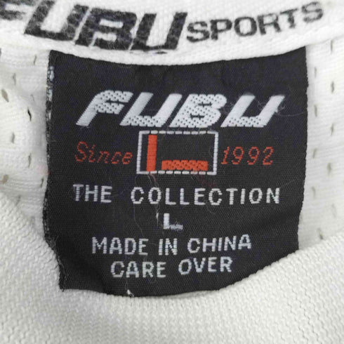 フブ FUBU 90-00s ゲームシャツ フットボールシャツ メンズ import:L