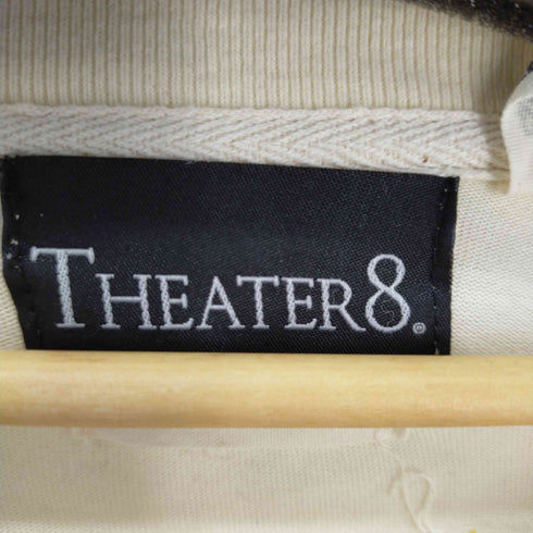シアターエイト THEATER8 Remake Ls Tee ペンキ加工L/S TEE メンズ
