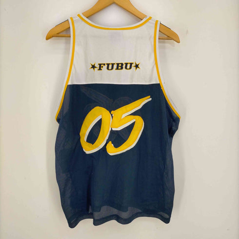 フブ FUBU 90-00s 韓国製 ゲームシャツ メンズ import:L