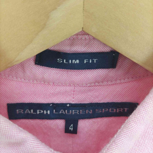 ラルフローレンスポーツ RALPH LAUREN SPORT ポニー 刺繍 L/S ボタンダウン シャツ レディース 4