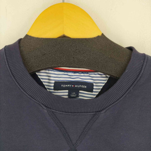 トミーヒルフィガー TOMMY HILFIGER フロントラバープリントスウェット レディース import:L