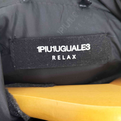 ウノピゥウノウグァーレトレリラックス 1piu1uguale3 RELAX 総柄ロゴパテッドパーカー メンズ JPN:S