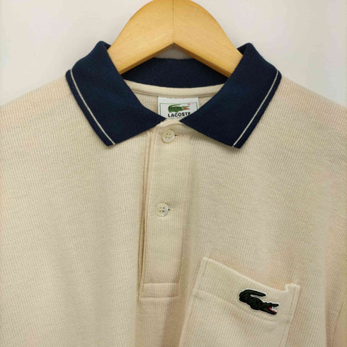 ラコステ LACOSTE 90S S/S ニット ポロシャツ メンズ JPN:3