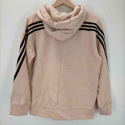 アディダス adidas フロントプリント スウェットパーカー レディース JPN:M