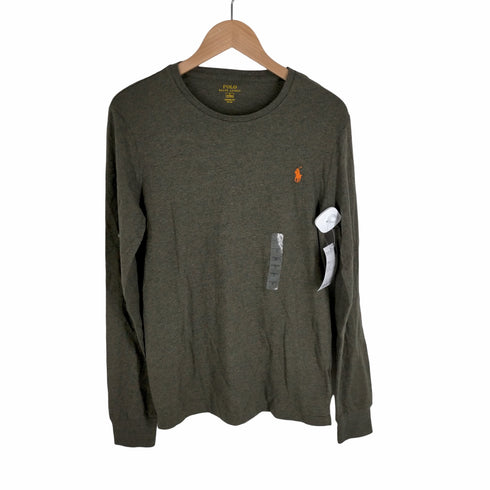 ポロラルフローレン POLO RALPH LAUREN CUSTOM FIT ポニー刺しゅうクルーネックカットソー メンズ JPN:S