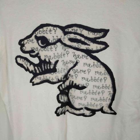 ワイズ Ys 12AW be anxious Tシャツ うさぎ レディース JPN:3