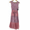 ヌキテパ NE QUITTEZ PAS インド綿 エスニックプリント ティアードワンピース ETHNIC PRINT SLEEVERS DRESS レディース