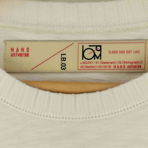 ナノユニバース nano universe LB.03/スラブ天竺Tシャツ メンズ JPN:M