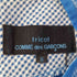 トリココムデギャルソン tricot COMME des GARCONS AD2017 シアーカットソー ギンガムチェック切替 レディース JPN:S