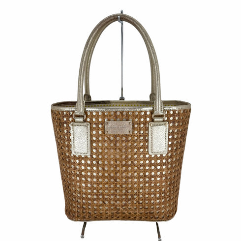 ケイトスペードニューヨーク kate spade NEW YORK エナメル カゴバッグ レディース