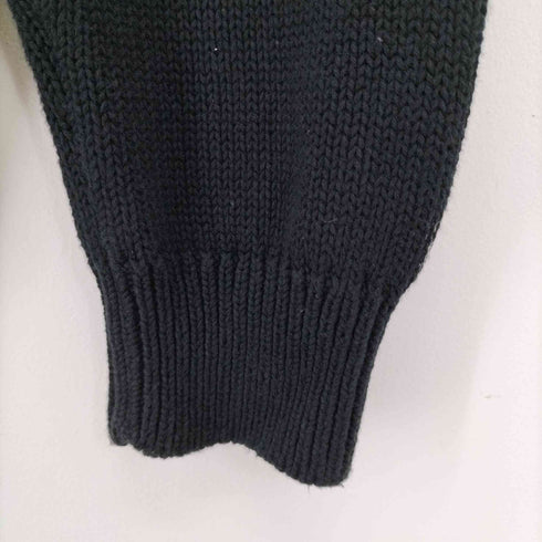 チャップス CHAPS ロゴ刺繍 ハーフジップコットンニット メンズ JPN:XL