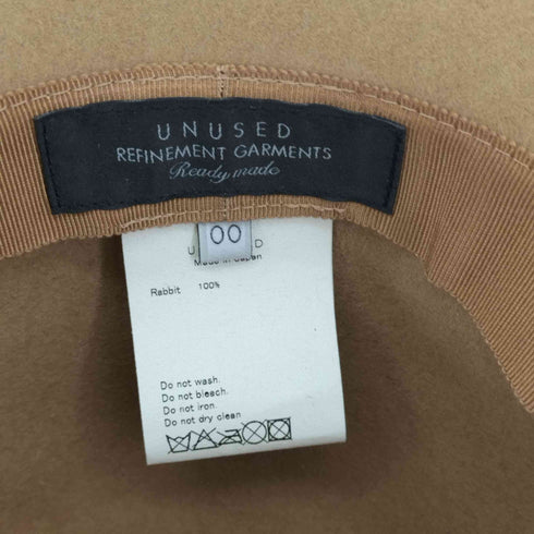 アンユーズド UNUSED 15AW ラビットファーハット メンズ 00