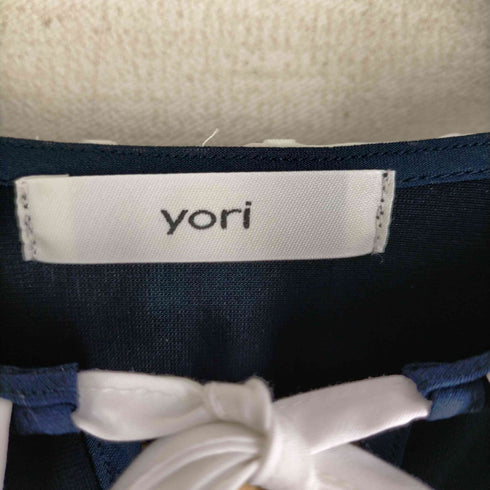 ヨリ yori フロッキードットカラーTee レディース FREE