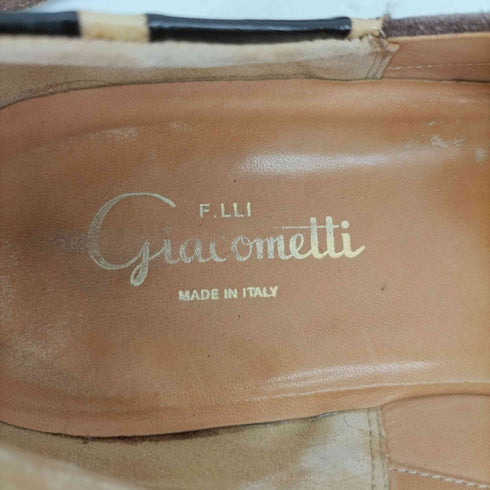フラテッリジャコメッティ F.LLI.GIACOMETTI マルチカラーレザーシューズ メンズ EUR:42
